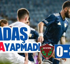 Deplasmanda Hatayspor ile karşılaşan Erzurumspor FK sahadan 0-3 ‘lık rahat bir galibiyetle ayrıldı.