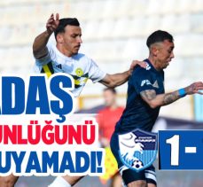 Erzurumspor FK evinde konuk ettiği Esenler Erokspor karşısında kritik 2 puan kaybetti.