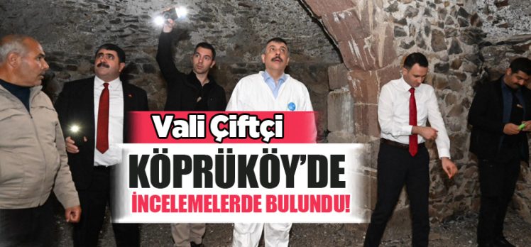 Erzurum Valisi Mustafa Çiftçi bu haftaki ilçe ziyaretleri kapsamında Köprüköy’de idi!………………