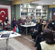 Ertaş, Ak Kadınlara Erzurum’un Bânisi Kanunî’yi anlattı