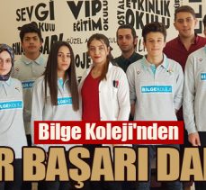 Bilge Koleji’nden bir başarı daha