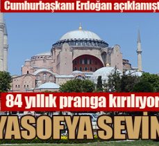 Ayasofya bağımsızlıktır