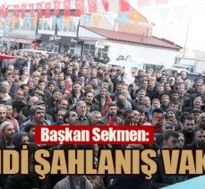 Biz Erzurum’un çehresini değiştirdik, şimdi şahlanış vakti