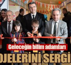 Geleceğin bilim adamları projelerini sergiledi