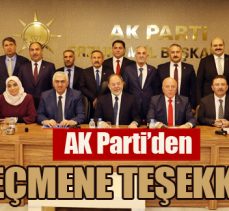 AK Parti’den seçmene teşekkür