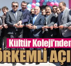 KÜLTÜR KOLEJİ’NDEN GÖRKEMLİ AÇILIŞ