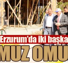 İKİ BAŞKAN OMUZ OMUZA