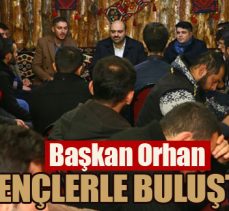 BAŞKAN ORHAN, GENÇ KÜRSÜDE