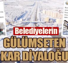 Belediyelerin gülümseten kar diyaloğu