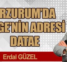 ERZURUM’DA  ARGE’NİN ADRESİ DATAE