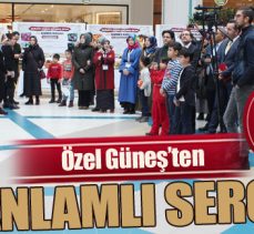 Özel Güneş’ten anlamlı sergi