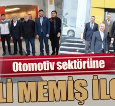 Otomotiv sektörüne Vali Memiş ilgisi