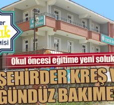 Okul öncesi eğitime yeni soluk: ŞEHİRDER Kreş ve Gündüz Bakımevi