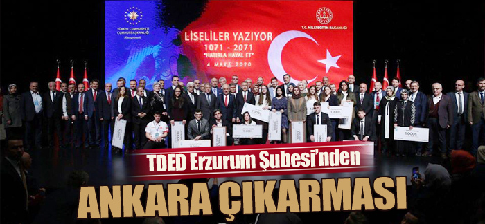 TDED’den Ankara çıkarması