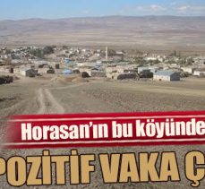 Horasan’da 10 kişinin Covid 19 testi pozitif çıktı