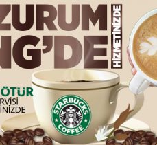 Ünlü Kahve Zinciri Starbucks, Erzurum MNG’de