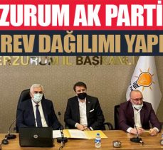 AK PARTİ’DE GÖREV DAĞILIMI YAPILDI