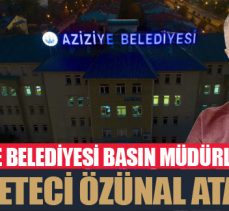 Aziziye Belediyesi Basın Müdürlüğü’ne Gazeteci Samet Özünal atandı