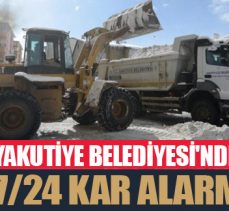 Yakutiye Belediyesi’nden 7/24 kar alarmı