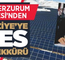 EMO Erzurum Şubesi’nden Aziziye’ye GES teşekkürü