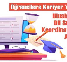 Öğrencilere Kariyer Yolunda Uluslararası Dil sınavları koordinatörlüğü anlatıldı