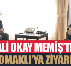 Rektör Çomaklı, Vali Okay Memiş ile bir araya geldi