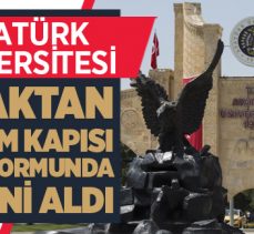 Atatürk Üniversitesi, Uzaktan Eğitim Kapısı Platformunda yerini aldı