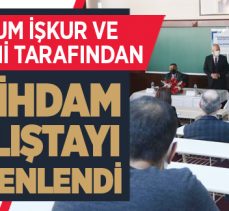 Erzurum İŞKUR ve Atatürk Üniversitesi tarafından istihdam çalıştayı düzenlendi