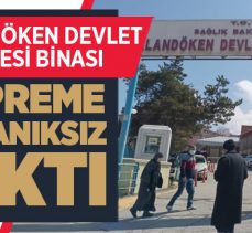 Palandöken Devlet Hastanesi binası depreme dayanıksız çıktı