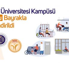 Atatürk Üniversitesi kampüsü turuncu bayrakla ödüllendirildi