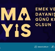 Çomaklı; ‘1 Mayıs Emek ve Dayanışma Günü kutlu olsun’