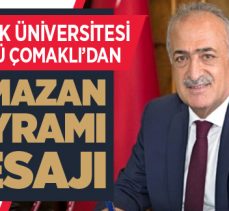 Çomaklı; ‘Ramazan bayramımız mübarek olsun’