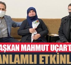 Uçar şehit annelerini unutmadı