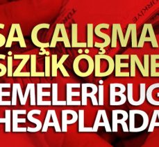 Kısa Çalışma ve İşsizlik Ödeneği ödemeleri bugün hesaplarda!