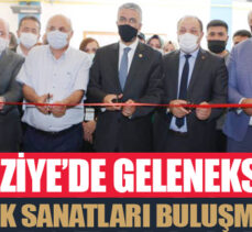 Aziziye’de Geleneksel Türk Sanatları buluşması