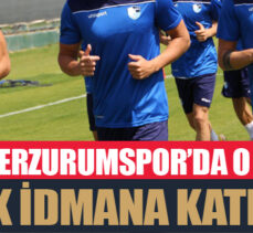 BB Erzurumspor’da o isim ilk idmana katıldı