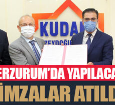 Erzurum’da soğuk ve yüksek rakım test merkezi için imzalar atıldı