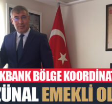 Halkbank Bölge Koordinatörü Özünal emekli oldu