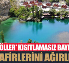 Saklı Cennet ‘Yedigöller’ kısıtlamasız bayramda misafirlerini ağırlıyor