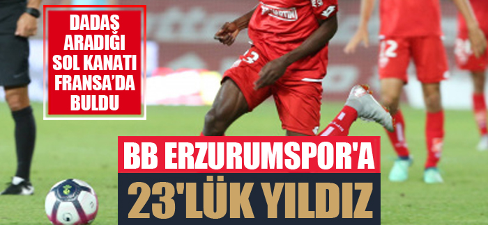 BB Erzurumspor’a 23’lük yıldız