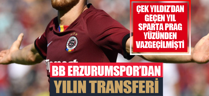 BB Erzurumspor’dan yılın transferi