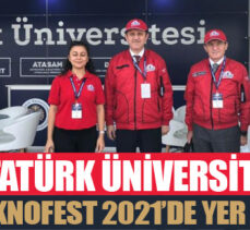 Atatürk Üniversitesi Teknofest 2021’de yer aldı