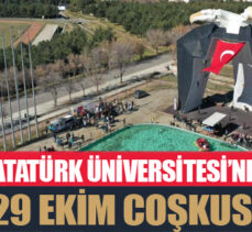 Cumhuriyet Bayramı Atatürk Üniversitesi’nde çeşitli etkinliklerle kutlanıyor