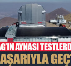 Doğu Anadolu Gözlemevinin aynası testlerden başarıyla geçti