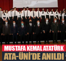 Mustafa Kemal Atatürk, Atatürk Üniversitesi’nde anıldı