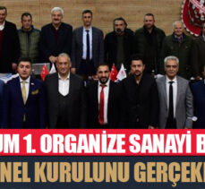 Erzurum 1. OSB Mali Genel Kurulunu gerçekleştirdi