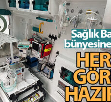 Sağlık Bakanlığı’nın yenidoğan ve obez ambulansları her an göreve hazır