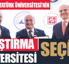Atatürk Üniversitesi Araştırma Üniversitesi seçildi