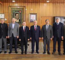 Bölge üniversite rektörlerinden Atatürk Üniversitesine ziyaret
