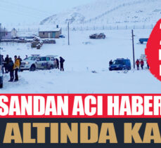 HORASANDA ÇIĞ ALTINDA KALAN 2 KİŞİ HAYATINI KAYBETTİ